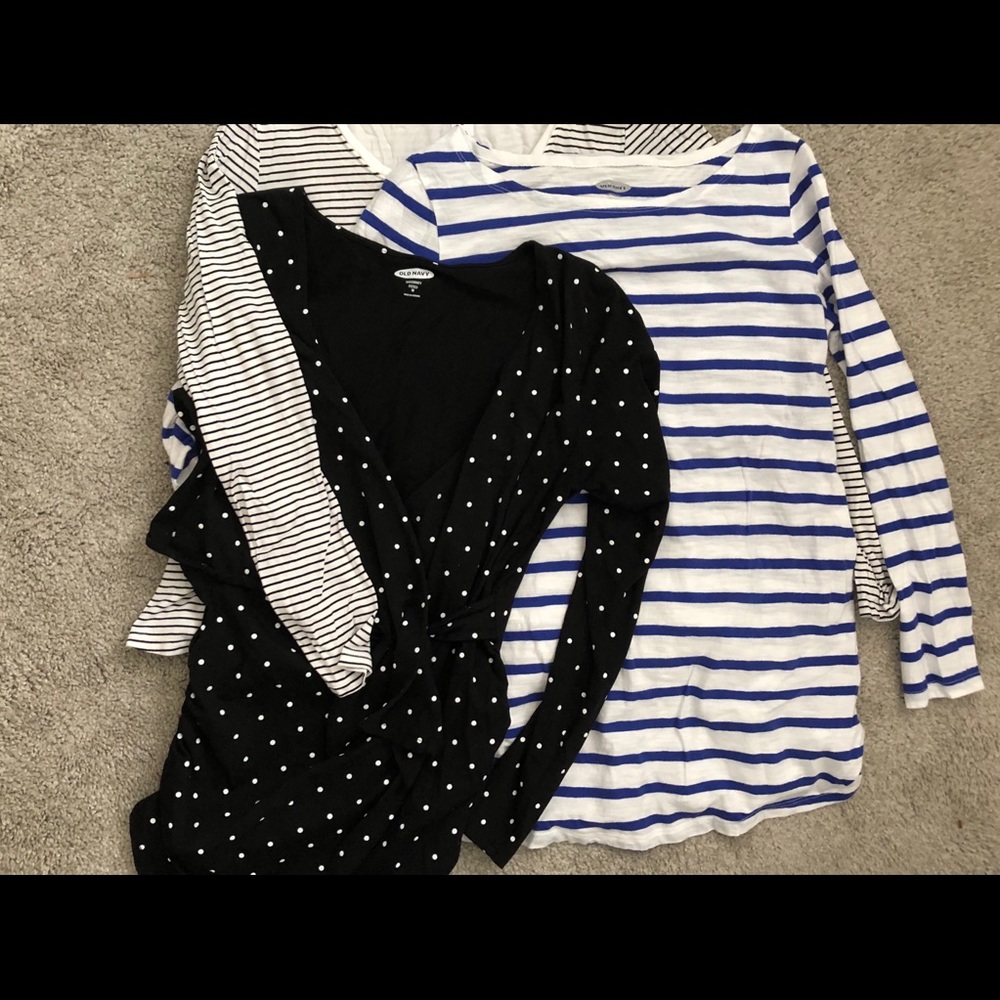 Old Navy maternity shirts